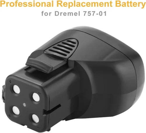 Miniatura 3 de Shentec Paquete de 2 baterías de alta capacidad de 3.5 Ah 7.2 V compatibles con Dremel 757-01 Dremel 7700-01 Dremel 7700-02, Ni-MH