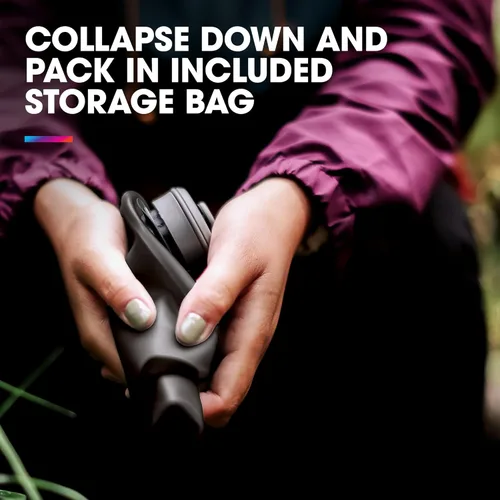 Miniatura 4 de Bolsa de almacenamiento de agua plegable para acampar (2L, 3L, 4L, 6L, 10L) - Sin BPA y PVC, bolsa de reservorio de hidratación, a prueba de fugas