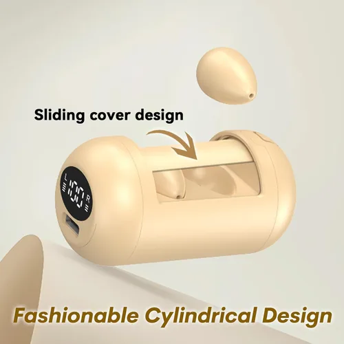 Miniatura 4 de Auriculares invisibles en tono de piel, pequeños, discretos, ocultos en el oído, para el trabajo, mini auriculares inalámbricos Bluetooth