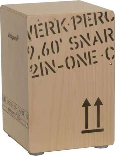 Miniatura 10 de Schlagwerk CP403 cajon repicador 2-en-1 – Mediano, Negro, L