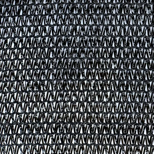 Miniatura 2 de Agfabric 40% protector solar con ojales para jardín y patio, 6 x 20 pies, color negro