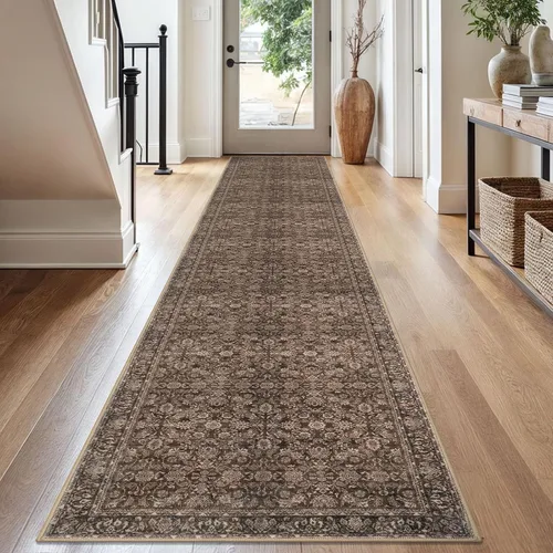 Miniatura 87 de SIILOOM Alfombra antideslizante de pasillo moderna de 2 x 5, súper suave, para pasillos, decoración para cocina, alfombras para pasillos sin 2-Verde