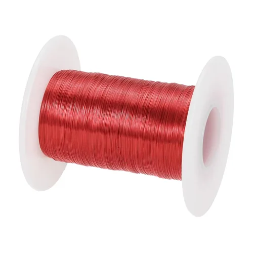 Miniatura 59 de MECCANIXITY - Alambre magnético de calibre 46 AWG - 0.04mm Hilo de cobre esmaltado - Bobina de alambre magnético de 14669 pies (4471m) - 50g Grado F