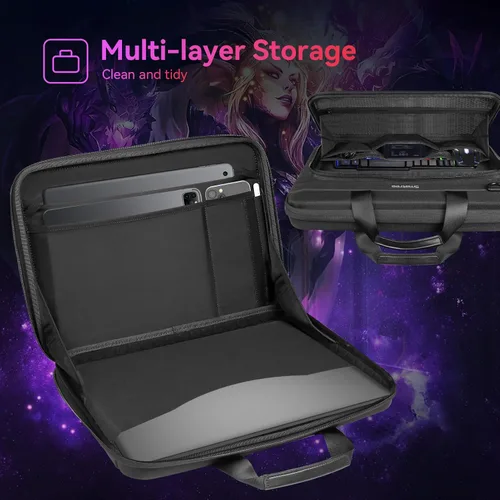 Miniatura 6 de Smatree Funda resistente para laptop de videojuegos para Lenovo Yoga 7/7i 2 en 1 Gen 10, MSI Thin 15/A15, Lenovo Legion 5i/9i Gen 9, Legion Pro 5i