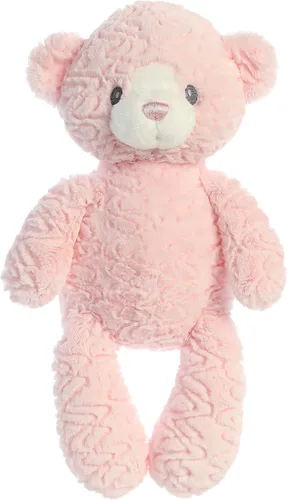 Miniatura 7 de Aurora Snuggly Huggy Bear - Animal de peluche para bebé, compañero reconfortante, juego imaginativo, color azul, 7 pulgadas