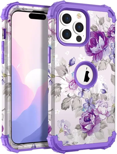 Miniatura 138 de Hocase Funda para iPhone SE 2022/2020, resistente a prueba de golpes, de plástico duro+goma de silicona, funda protectora híbrida para iPhone SE