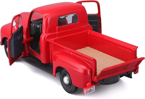Miniatura 6 de Maisto Línea de montaje 1:24 1948 Ford F-1 Pick-up, rojo