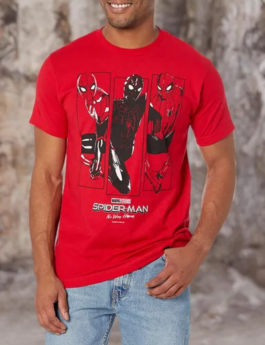 Miniatura 3 de Marvel Spider-Man No Way Home Three Suit Panels - Camiseta para hombre