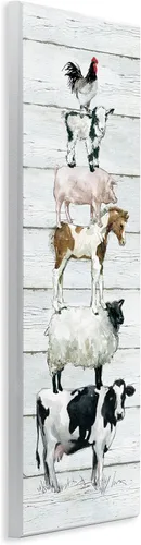 Miniatura 2 de Stupell Industries Carol Robinson - Placa artística para pared, 7 x 17 pulgadas, fácil de colgar y resistente, fabricada en Estados Unidos