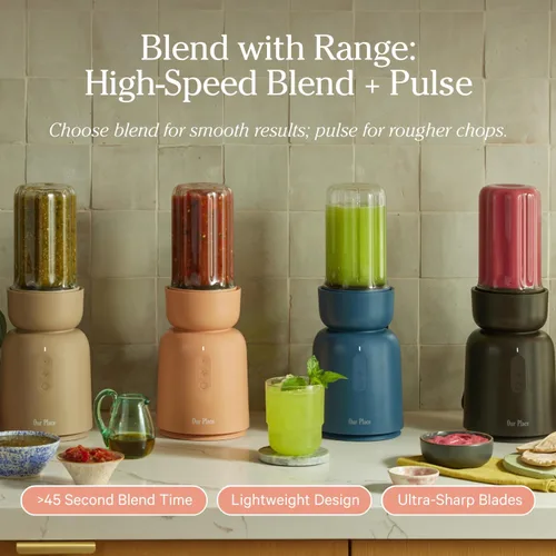 Miniatura 3 de Our Place - Licuadora Splendor - 1000W de alta potencia Cuchillas ultra afiladas 2 modos de mezcla Incluye juego de taza personal de 25 oz