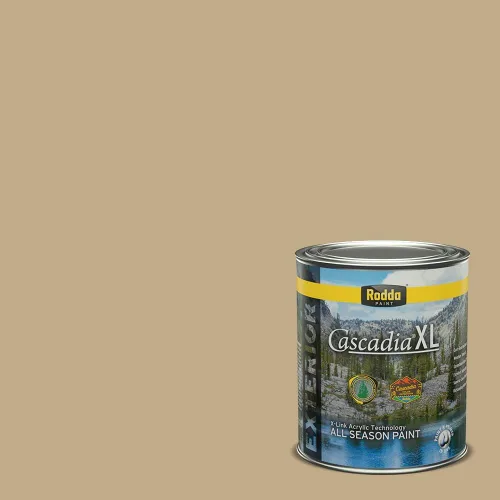 Miniatura 75 de Rodda Paint CASCADIA XL Pintura e imprimación satinada exterior en uno, cuarto de galón, Acapulco Dive