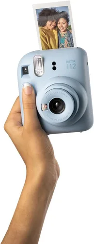 Miniatura 2 de Cámara instantánea Fujifilm Instax Mini 12 color azul pastel con paquete de película Fujifilm Instax Mini (20 hojas) + estuche protector + álbum
