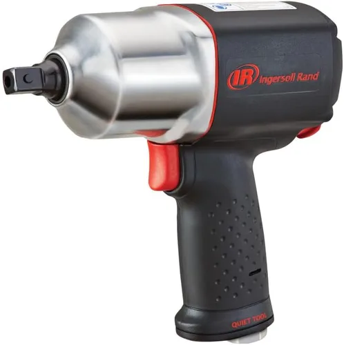 Ingersoll Rand 2135PQXPA Llave de impacto neumática de 1/2", silenciosa, par de torsión de 1100 ft-lbs, empuñadura de pistola, yunque de pasador