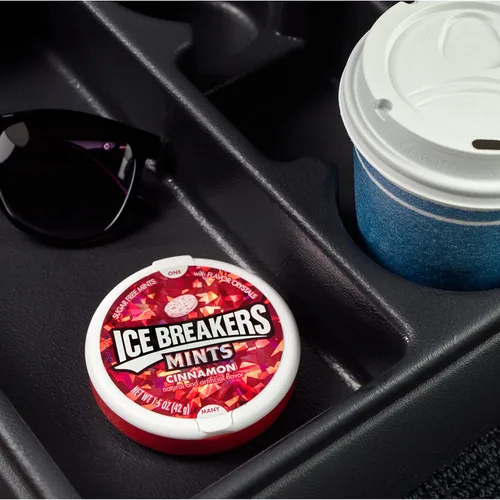 Miniatura 5 de Ice Breakers, latas de mentas sin azúcar con sabor a canela, 1.5 oz (8 unidades)