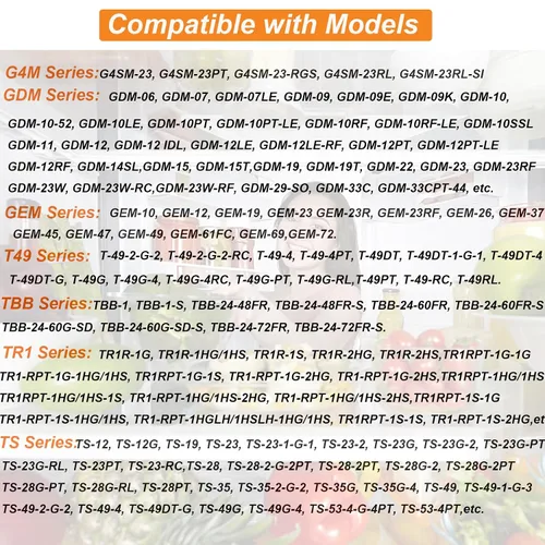 Miniatura 6 de 800393, 831932 Kit de control de temperatura, compatible con refrigeradores y congelador verdaderos serie TC/TSD/T/GDM/GEM/G4SM, reemplaza