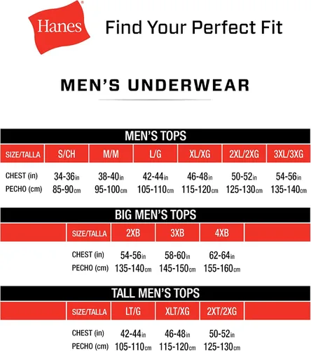 Miniatura 7 de Hanes Mens Ribbed Tank, Cotton Undershirt Tank, 6-Pack