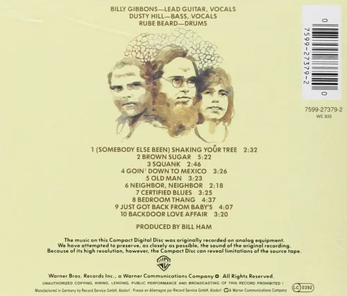 Miniatura 2 de ZZ Top's First Album [CD]