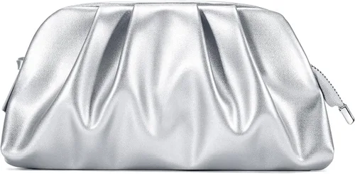 Miniatura 8 de SWEETV CHUNLI Dressy Vegan Leather Clutch Purse for Women Formal, Soft Pleated PU Evening Clutch for Weddings, Proms