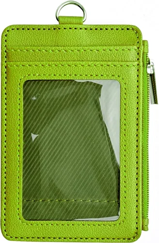 Miniatura 10 de CATCH ON Cartera pequeña para mujeres y hombres, delgada y minimalista de piel sintética, bolsillo frontal, tarjetero con bolsillo con cremallera