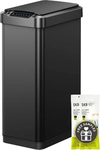 Miniatura 17 de EKO EcoSmart - Basurero de cocina alto y grande, 80L/21.1 G de alta capacidad, cubo de basura con sensor de movimiento cuadrado suave sin contacto