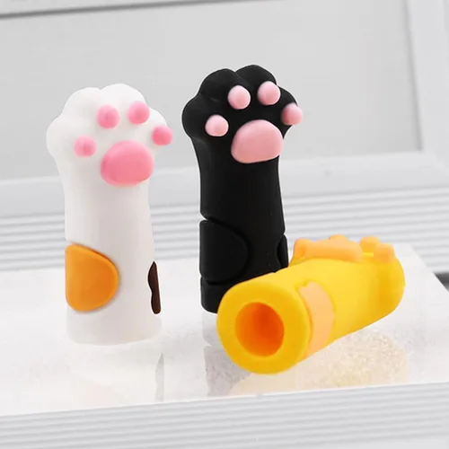Miniatura 6 de FOMIYES 9 piezas de tijeras de piel muerta estuche protector de uñas tijeras pinzas para uñas protector de uñas pinzas de cutícula cubre cutícula