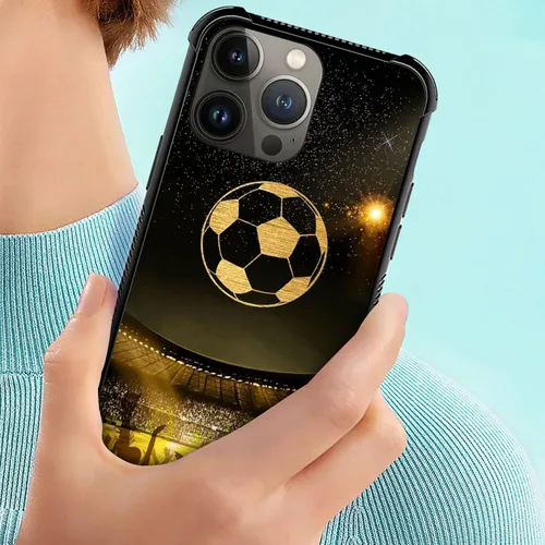 Miniatura 6 de Funda compatible con iPhone X/XS, diseño de bandera estadounidense de béisbol, TPU suave, a prueba de golpes, de vidrio templado, para iPhone X/XS