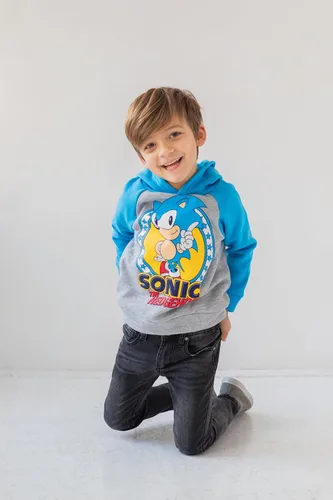 Miniatura 4 de SEGA Sonic the Hedgehog Tails Knuckles - Sudadera con capucha para niños pequeños y grandes