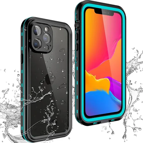 Miniatura 8 de Funda magnética para iPhone 13 Pro Max con carga Mag-Safe, resistente al agua con función atril protector de pantalla integrado de grado militar