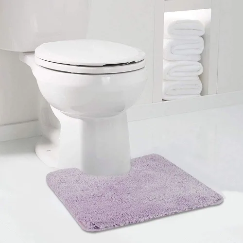 Miniatura 27 de Walensee Alfombra de baño antideslizante (16 x 24 pulgadas, color rubor) absorbente de agua, microfibra suave, lavable a máquina, alfombra de baño