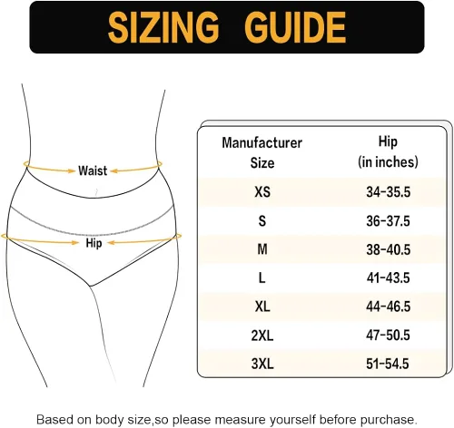 Miniatura 6 de INNERSY - Ropa interior de algodón para mujer de talle alto para posparto paquete múltiple