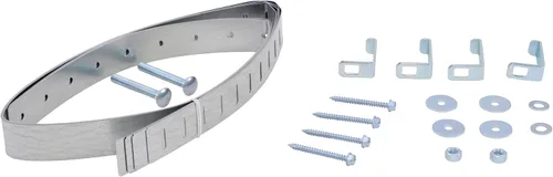 HoldRite QuickStrap para calentador de agua de 120 galones, acero galvanizado, QS-120