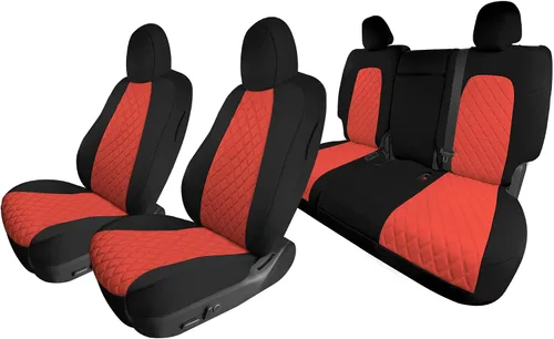 Miniatura 16 de FH Group Fundas de asiento de automóvil de ajuste personalizado hechas específicamente para Tesla Model Y Ultraflex 2020-2025, fundas de asiento