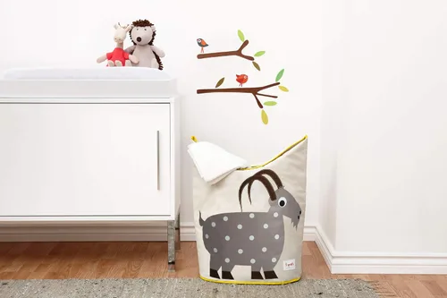 Miniatura 5 de Cesta para ropa sucia por 3 Sprouts, paquete de de 1, Cabra