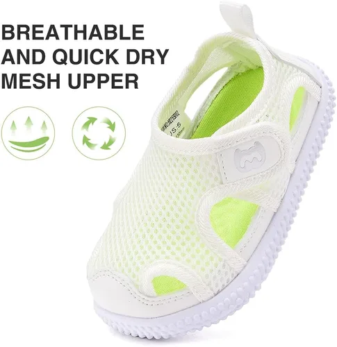 Miniatura 149 de BMCiTYBM Zapatos de bebé para niños pequeños, zapatillas de malla transpirable antideslizantes