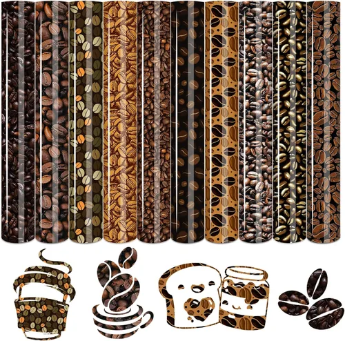 Miniatura 14 de Tintnut HTV Chameleon - Paquete de 9 unidades de vinilo termotransferible de 12 x 10 pulgadas para camisetas, 9 hojas de transferencia térmica