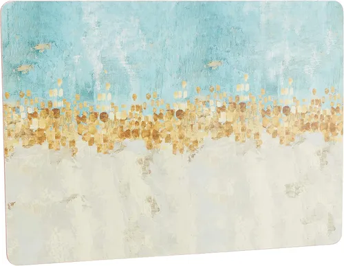Miniatura 23 de Creative Tops Cornish Harbour - Juego de 6 posavasos con respaldo de corcho, 4.1 x 4.1 in