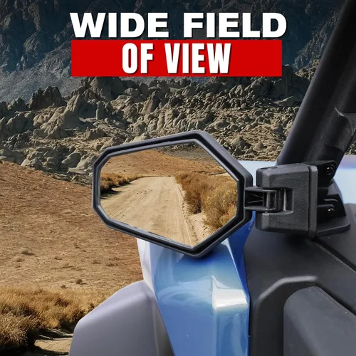 Miniatura 5 de A & UTV PRO Espejo retrovisor para Can Am Commander 2021-2026, espejos retrovisores centrales convexos para 2018-2026 Can Am Maverick Trail