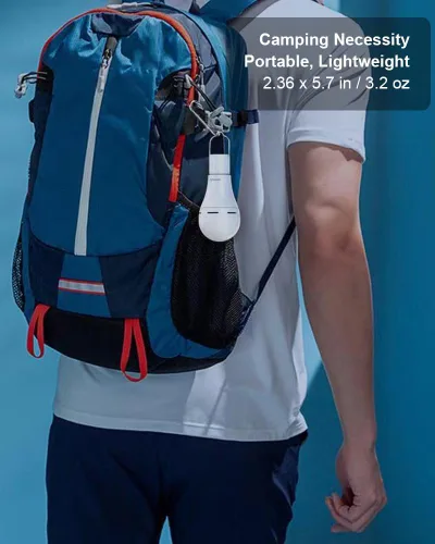 Miniatura 4 de Bombillas recargables USB con control remoto, 4 modos de luz + temporizador, batería recargable de 1200 mAh, bombillas LED portátiles para tienda