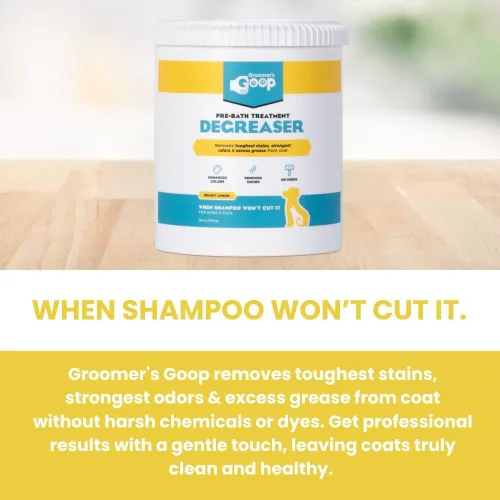 Miniatura 3 de Groomer's Goop Desengrasante para mascotas antes del baño (28 oz)