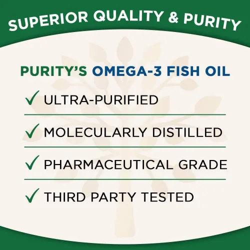 Miniatura 4 de Purity Products - Cápsulas blandas Ultra Pure Omega 3 Super Formula 90