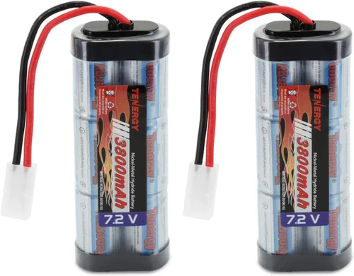 Miniatura 8 de Combo: cargador universal inteligente: 6 V a 12 V #01025 (versión 2) + 2 piezas Tenergy 7.2 V NiMH paquete de baterías de 3800 mAh