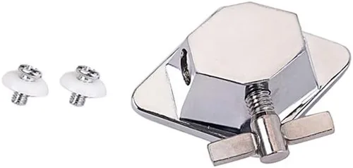 Miniatura 2 de Alnicov Soporte de estante de soporte de pierna de tambor de Tom para accesorios de piezas de tambor de Tom