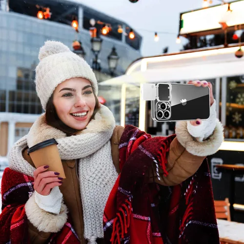 Miniatura 2 de Funda con luz para selfie para iPhone 13 Pro Max, con iluminación flash, funda para selfie, recargable, LED, compatible con transmisión en vivo
