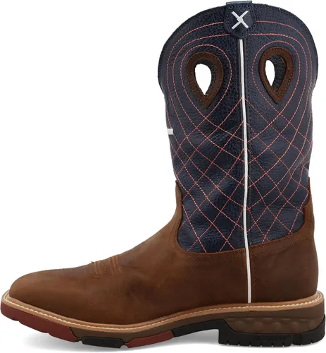 Miniatura 86 de Twisted X Botas Tech X para hombre de 12 pulgadas, botas occidentales casuales para hombre