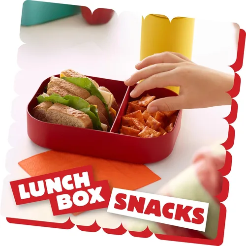 Miniatura 5 de Cheez-It Galletas de queso, galletas horneadas, porción individual, extra tostadas (40 bolsas)
