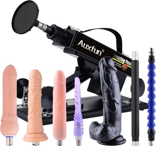 Miniatura 8 de Máquina sexual de empuje Máquina de consolador Sextoys para mujeres y hombres, máquina de sexo con conector 3XLR, máquina de amor para parejas