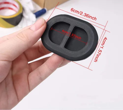 Miniatura 2 de Tapones de suelo para Jeep Wrangler de goma para el suelo, tapones de drenaje para Jeep Wrangler JK JKU JL JLU Gladiator JT 2007-2021 - 68194821AA