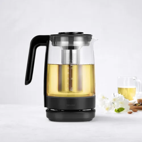 Miniatura 6 de Tetera de vidrio ZWILLING Enfinigy, tetera de té, color negro