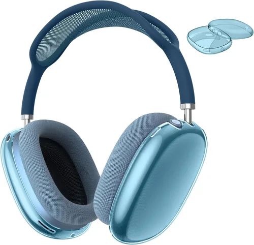 Miniatura 9 de FINTIE Funda para AirPods Max, Funda protectora de TPU suave transparente antiarañazos, Protector de accesorios de silicona transparente