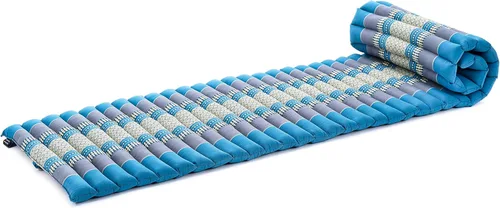 Miniatura 29 de Leewadee - Colchón plegable - Futón japonés enrollable -Alfombra de tatami triple pliegue - Cama de piso para invitados - Colchón de camping